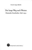 Cover of: Der lange Weg nach Westen