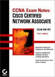 CCNA exam notes : Cisco Certified Network Associate