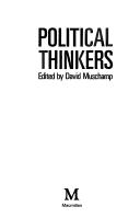 Cover of: Political thinkers |