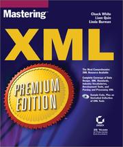 Cover of: Mastering XML