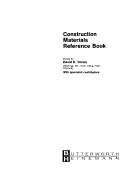 Construction materials reference book