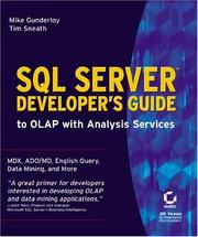 SQL Server developer's guide to OLAP with analysis services