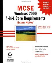 MCSE Windows 2000 4-in-1 core requirements : exam notes