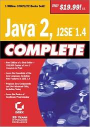 Java 2, J2SE 1.4 complete