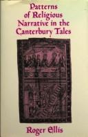 Cover of: Patterns of religious narrative in the Canterbury tales