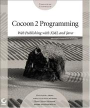 Cover of: Cocoon 2 Programming: Web Publishing with XML and Java