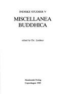 Cover of: Miscellanea Buddhica
