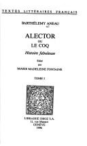 Alector, ou, Le coq by Barthélemy Aneau