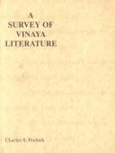 Cover of: survey of Vinaya literature