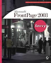 Cover of: Microsoft FrontPage 2003 Savvy