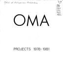 Cover of: OMA projects 1978-1981