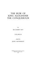 The buik of King Alexander the Conquerour
