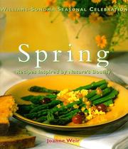 Cover of: Spring: Recipes Inspired by Nature's Bounty (Williams-Sonoma Seasonal Celebration)