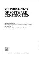 Mathematics of software construction