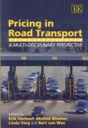 Pricing in road transport : a multi-disciplinary perspective