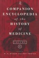 Companion encyclopedia of the history of medicine