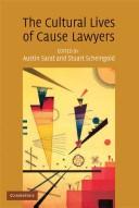 Cover of: The cultural lives of cause lawyers