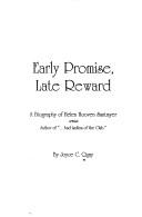 Early promise, late reward by Joyce Crosby Quay