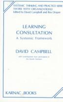 Cover of: Learning Consultation: A Systematic Framework (Systemic Thinking and Practice Series) (Systemic Thinking and Practice Series)