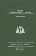 Cover of: Professional Malpractice (Law for the Layperson : Oceana's Legal Almanacs, Second Series)