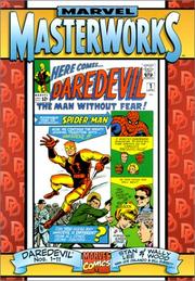 Cover of: Marvel Masterworks: Daredevil Volume 1. (Reprints Daredevil Nos. 1-11) (ComicCraft cover) (1999)