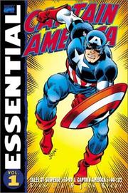 Cover of: Essential Captain America, Vol. 1 (Marvel Essentials)