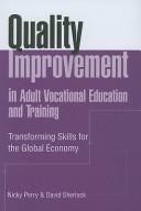 Quality improvement in adult vocational education and training : transforming skills for the global economy