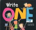 Cover of: Write One by Dave Kemper, Carol Elsholz, Patrick Sebranek
