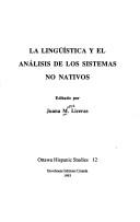Cover of: LA Linguistica Y El Analisis De Los Sistemas No Nativos by Giceras