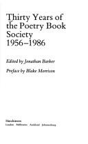 Thirty years of the Poetry Book Society 1956-1986