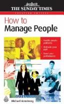 Cover of: How to manage people