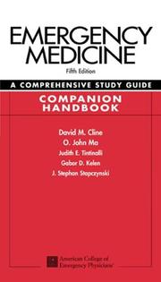 Emergency medicine: a comprehensive study guide, fifth edition, companion handbook