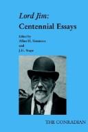 Cover of: Lord Jim: Centennial Essays. (Conradian 25) (Conradian)