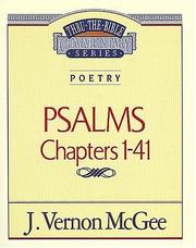 Cover of: Psalms I - 41