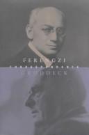 Cover of: The Sandor Ferenczi-Georg Groddeck Correspondence 1921-1933