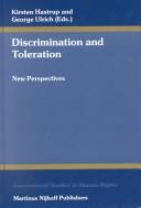 Cover of: Discrimination and toleration: new perspectives