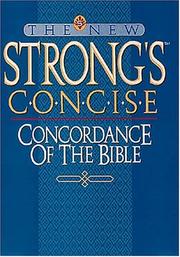 Cover of: The new Strong's concordance of the Bible by James Strong
