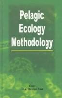 Cover of: Pelagic ecology methodology |