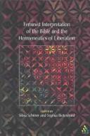 Cover of: Feminist Interpretation of the Bible and the Hermeneutics of Liberation: Feminist Interpretation of the Bible and the Hermeneutics of Liberation (Journal for the Study of the Old Testament Supplement)