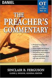 Cover of: The Preacher's Commentary - Vol. 21- Daniel