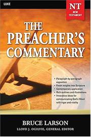 Cover of: Luke: The Preacher's Commentary, Vol. 26