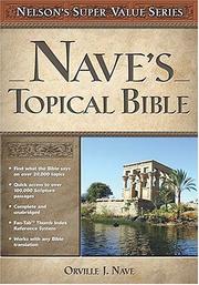 Cover of: Nelson's Super Value Series: Nave's Topical Bible (Super Value Series)