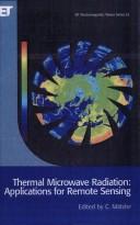 Thermal microwave radiation : applications for remote sensing