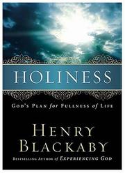 Cover of: Holiness by Henry T. Blackaby