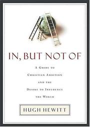 Cover of: In, But Not Of by Hugh Hewitt
