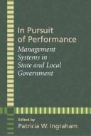 Cover of: Government Performance: Why Management Matters