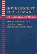 Cover of: In pursuit of performance: management systems in state and local government