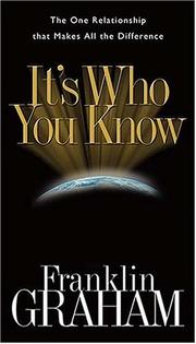Cover of: It's Who You Know by Franklin Graham