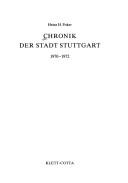 Cover of: Chronik der Stadt Stuttgart, 1970-1972