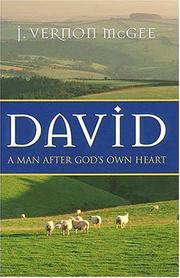 Cover of: David: A Man After God's Own Heart